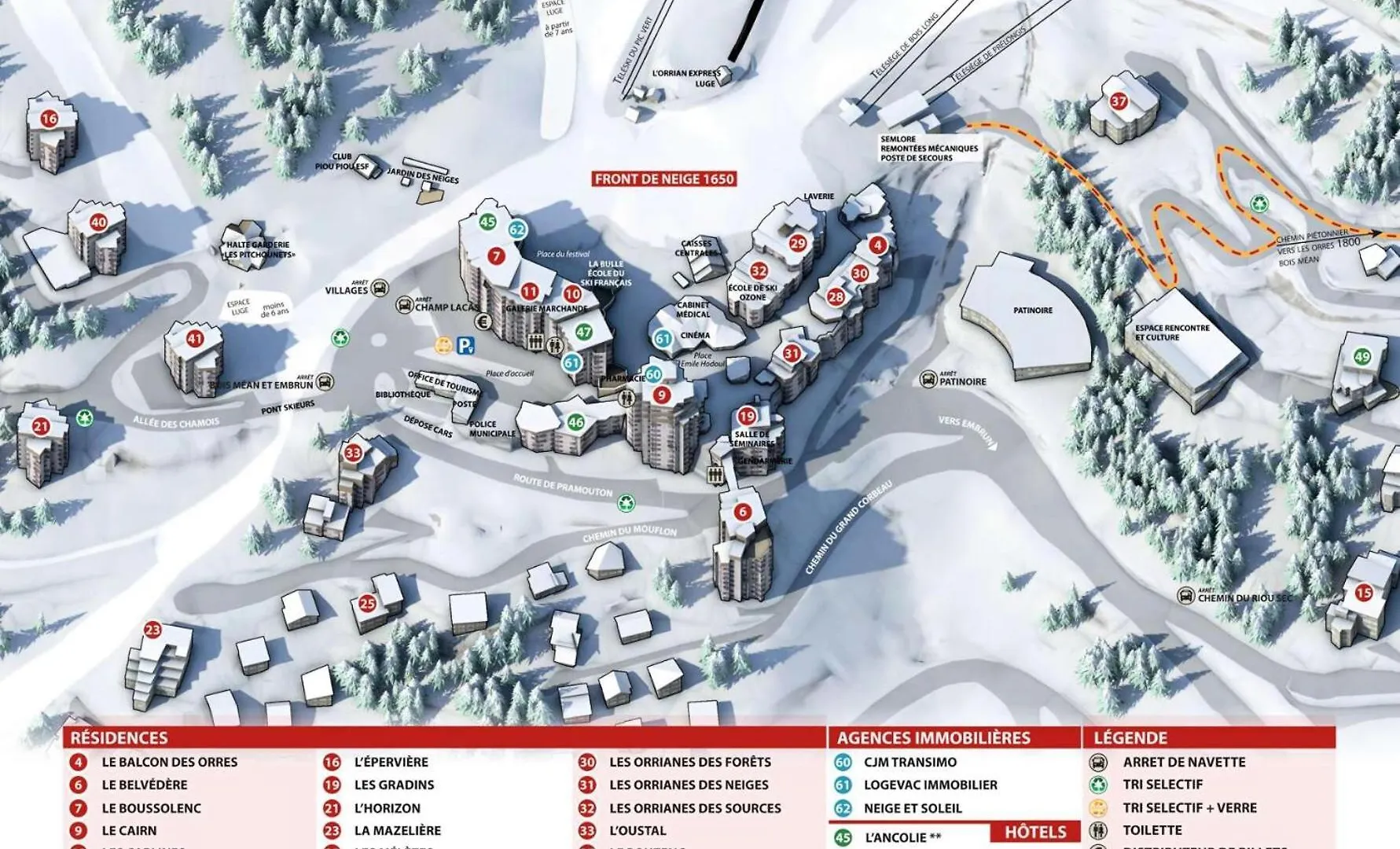 Residence Le Cairn - Coeur De Station Les Orres - Residence Cairn - Studio 4 Personnes Mae-6321